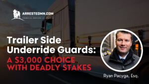 Trailer side underride guards - a $3,000 choice with deadly stakes