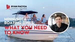 Minnesota Boating DWIs: what you need to know
