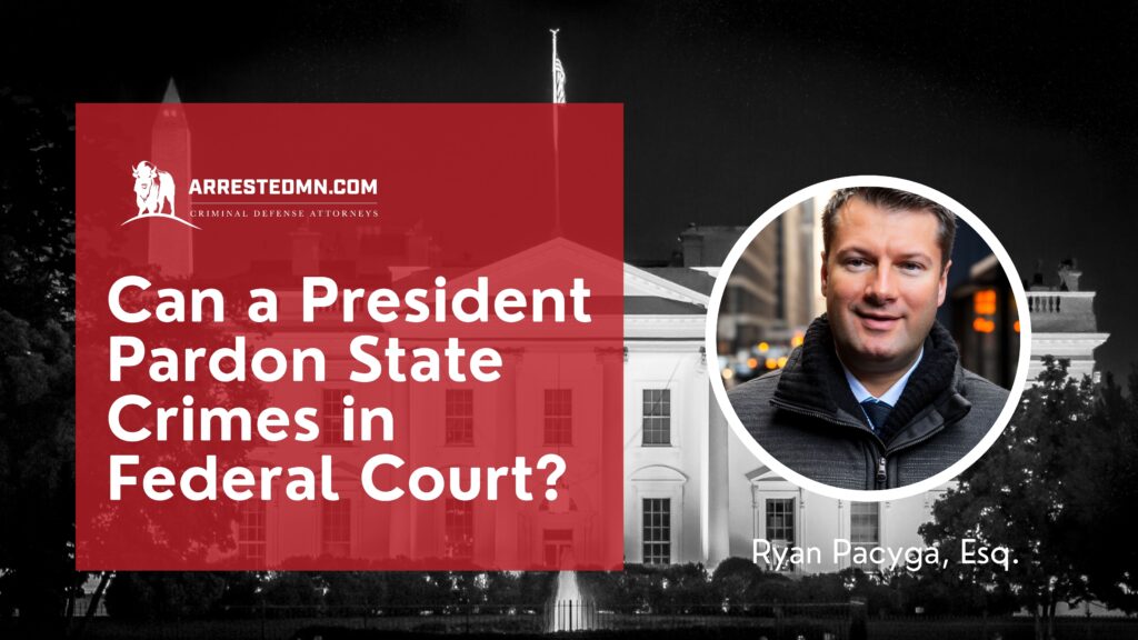 Can a presdient Pardon State Crimes in Federal Court?