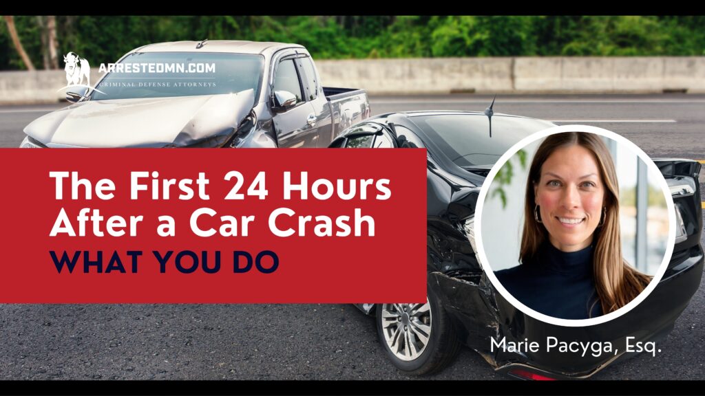 The first 24 hours after a car crash - What do you do