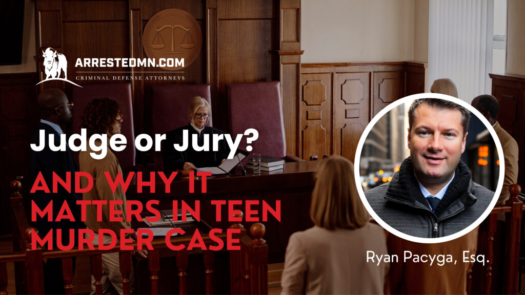 Judge or Jury? And why it matters in teen murder case