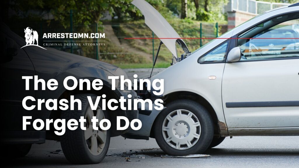 The one thing crash victims forget to do